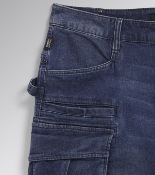 Pantaloni scurti lucru tip blugi Diadora Stone Cargo Light - Img 6