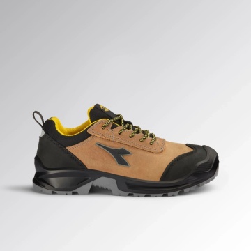 Pantofi de protectie piele santier Diadora Classic S3P SRC maro