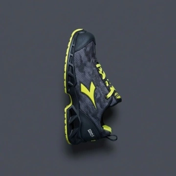 Pantofi de protectie S3 Shark negru-gri Diadora Utility | Best Seller - Img 4