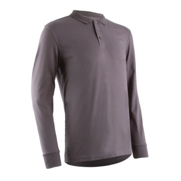 Tricou ignifug cu maneci lungi, gri