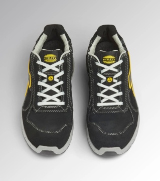 Adidasi de protectie din piele cu bombeu metalic Diadora S3, ultra respirabili - Img 2