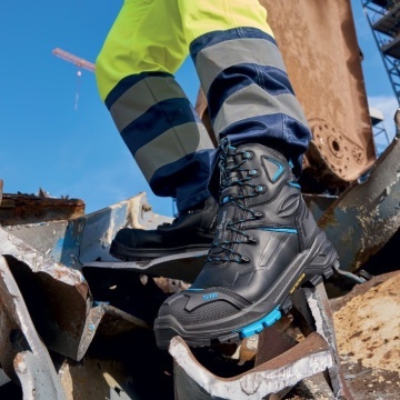 Bocanci de lucru S3 din piele pentru industrie grea | Premium Sir Safety