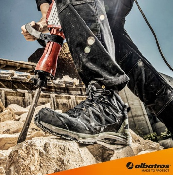 Bocanci de protectie Albatros Trail usori si respirabili | S3 ESD WR HRO SRC - Img 1