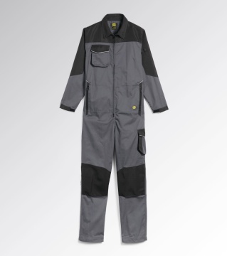 Combinezon de lucru Diadora Poly rezistent la abraziune, gri - Img 2