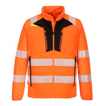 Geaca de lucru reflectorizanta Portwest Buffle Hibrid Hi-Vis - Img 2