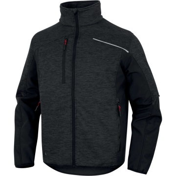 Jacheta polar si softshell rezistenta Delta Plus | Gri-Negru - Img 1