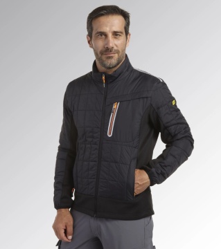 Lichidare: Ultima bucata - Geaca de lucru usoara captusita confortabil negru Diadora Utility