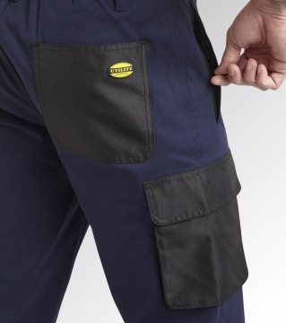 Lichidare: Ultima bucata, Pantaloni de lucru Stretch Cargo navy Diadora Utility - Img 4