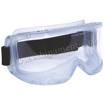 Ochelari de protectie rezistent la substante chimice, filtrare UV , incolor,