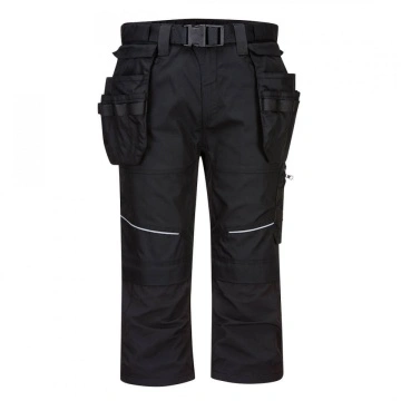 Pantaloni de lucru 3/4 elastici si durabili Portwest Holster KX3