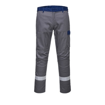 Pantaloni de lucru ignifug Bizflame Ultra rezistenti gri Portwest