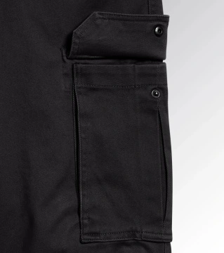 Pantaloni lucru iarna grosi Stretch negru Diadora - Img 2