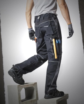 Pantaloni salopeta de lucru elastici cu Cordura Ardon - Img 3