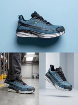 Pantofi de lucru S1P vara ultra usori si respirabili Sir Safety - Img 2