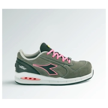 Pantofi de protectie Diadora Run Net Airbox S3 SRC dame gri/roz - Img 5