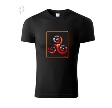 Tricou Magma personalizat - negru