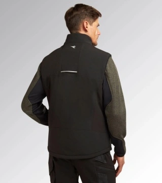 Vestă softshell rezistentă la vânt și apă, cu căptușeală ușoară Diadora Freedom - Img 3