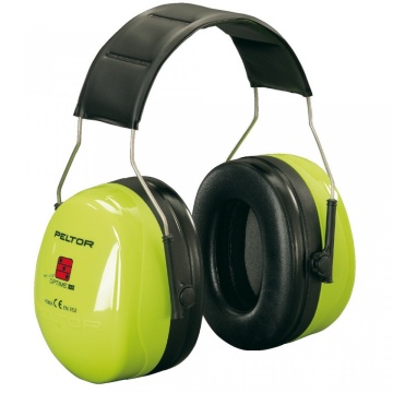 Antifoane externe 3M PELTOR cu pernite confortabile,fluorescente