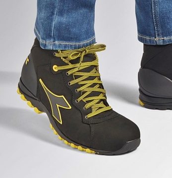 Bocanci de protectie Diadora BEAT DA2 MID S3 piele nubuc - Img 7