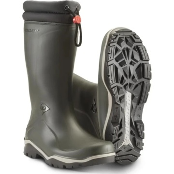 Cizme Dunlop de iarna PVC cu captuseala
