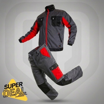 Costum de lucru vara jacheta si pantaloni talie CXS | Best Seller
