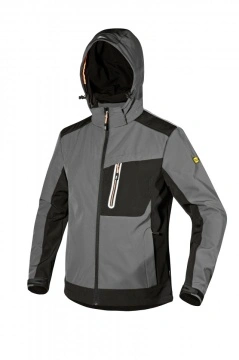 Geaca de lucru softshell Carbon Tech tip hanorac cu gluga Diadora Utility
