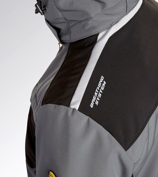 Geaca de lucru softshell Carbon Tech tip hanorac cu gluga Diadora Utility - Img 3