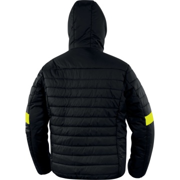 Jacheta de lucru puf usoara si rezistenta Delta Plus | Negru-Galben - Img 2