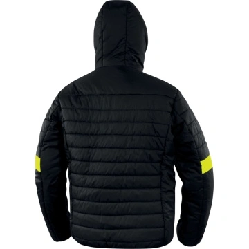 Jacheta de lucru puf usoara si rezistenta Delta Plus | Negru-Galben - Img 2