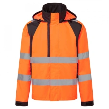 Jacheta de lucru reflectorizanta impermeabila cu gluga Portwest WX2
