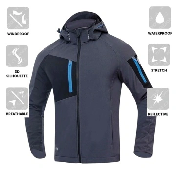 Jacheta de lucru softshell impermeabila si respirabila Ardon - Img 2