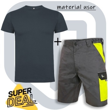 Pachet vara: Tricou si Pantaloni scurti de lucru Cxs