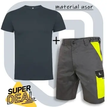 Pachet vara: Tricou si Pantaloni scurti de lucru Cxs