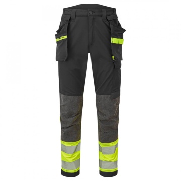 Pantalon de lucru elastici, ventilati Portwest EV4 cu buzunare multiple si Bandă reflectorizantă - Img 2