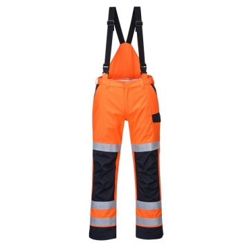 Pantaloni de lucru reflectorizanti Multi Norm portocaliu fluorescent - Img 1