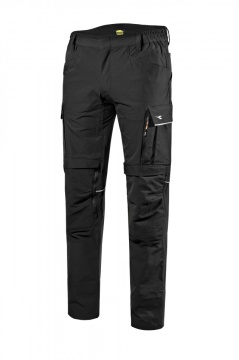 Pantaloni de lucru rezistenti Tech performance negru Diadora Utility - Img 2