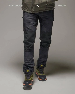 Pantaloni lucru elastici ripstop hidrofug Diadora Freedom