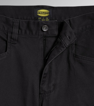 Pantaloni lucru iarna grosi Stretch negru Diadora - Img 3