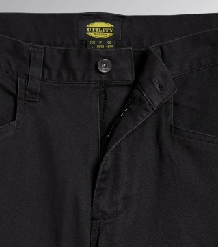 Pantaloni lucru iarna grosi Stretch negru Diadora - Img 3