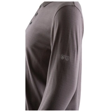 Tricou ignifug cu maneci lungi, gri - Img 3