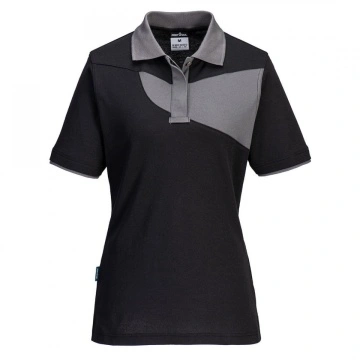 Tricou polo dama bumbac si poliester Portwest HiVis S/S PW2