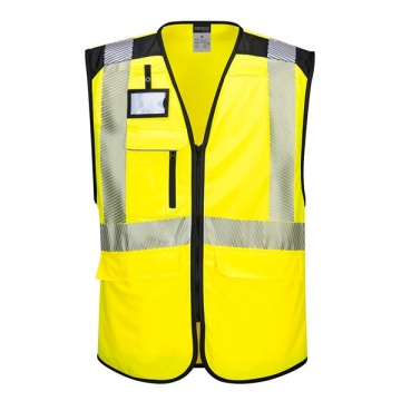 Vesta reflectorizanta confortabila cu buzunare multiple, Best Seller Portwest