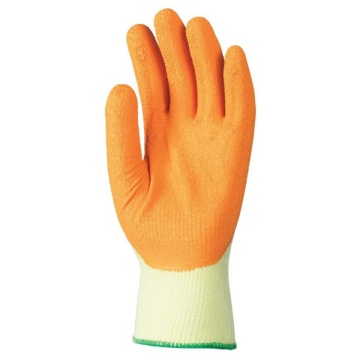 10x Manusi de protectie Latex portocaliu