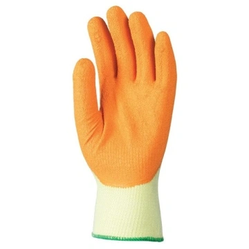 10x Manusi de protectie Latex portocaliu
