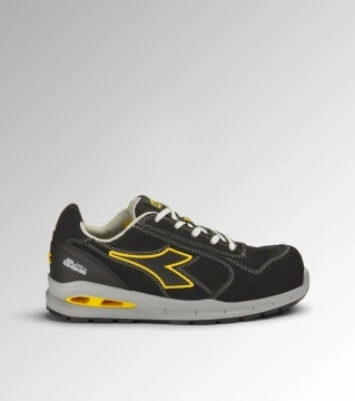 Adidasi de protectie din piele cu bombeu metalic Diadora S3, ultra respirabili