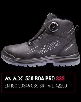 Bocanci de lucru Atlas MAX | Premium, cea mai noua gama 2026
