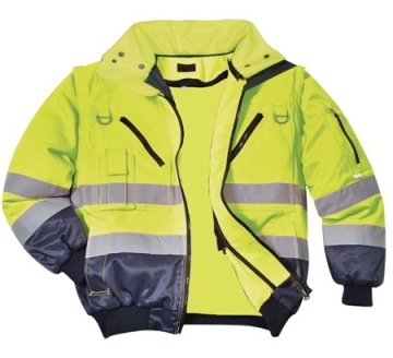 Geaca reflectorizanta galbena 3 in 1 galben Fluo - Best Seller Portwest