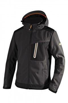 Geaca softshell de lucru cu gluga rezistent la ploaie si vant Diadora Utility, Best Seller