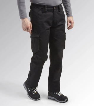 Lichidare: Ultima bucata - Pantaloni talie Staff Cargo negru