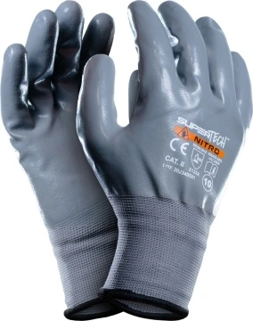 Manusi de lucru cu strat dublu de nitril